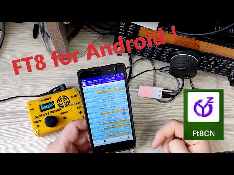 Видео: FT8 на Android смартфоне! RX/TX на минималках часть 2.