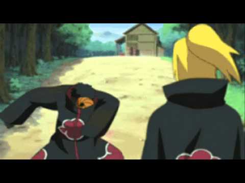 Видео: Акацуки и Наруто-Caramelldansen.wmv