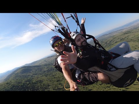 Видео: Летях с делтапланер и парапланер