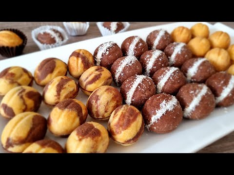 Видео: ВКУСНЕЕ КОНФЕТ.Три вида орешков с разными начинками.