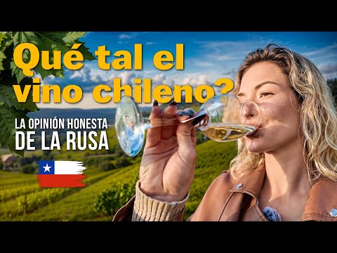 Видео: La rusa prueba el vino chileno | Пробую чилийское вино на большом фестивале