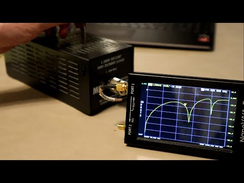 Видео: NanoVNA - S11 и искусственная нагрузка MFJ-264 - Часть 2 (улучшение производительности)