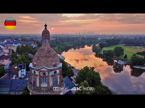 Видео: Франкфурт Хёхст, осенняя прогулка по немецкому городу с атмосферой мигрантов