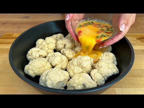 Видео: Рецепт от моей бабушки! Такой вкусной цветной капусты я еще никогда не ела! Просто и вкусно!