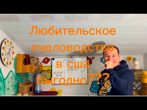 Видео: Любительское пчеловодство в США-ВЫГОДНО ЛИ???