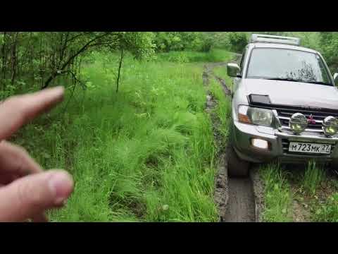 Видео: Стравил колеса, поможет? Небольшой оффроуд-тест на Паджеро 3