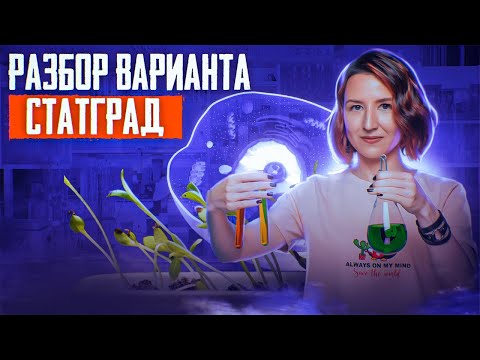 Видео: Разбор нового варианта СТАТГРАД №1 от 17.10.2022 | Вариант 1 | ЕГЭ-2025 по биологии