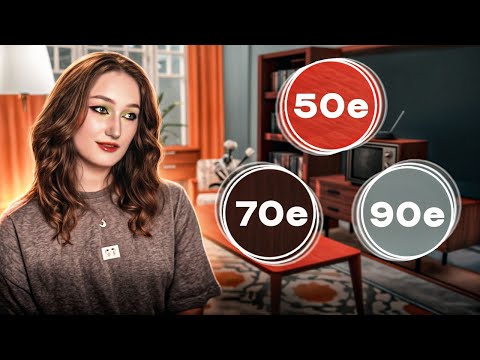 Видео: Построила дом в Симс 4, но каждая комната это случайное десятилетие