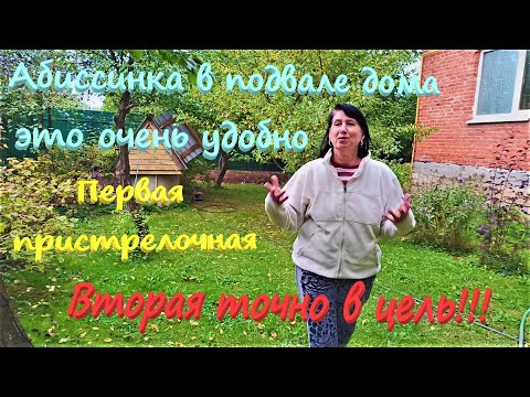 Видео: Абиссинка в подвале дома || Первая пристрелочная 250л/ч, вторая точно в цель 1500л/час.