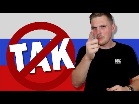 Видео: Stop saying ТАК | Russian Language