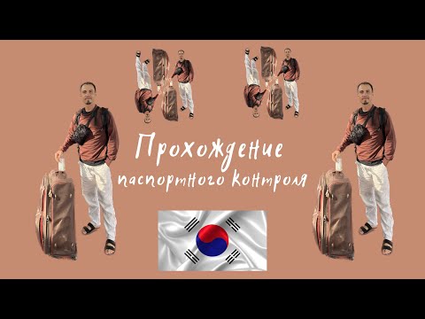 Видео: Прохождение границы Южная Корея, летел через 2 страны.