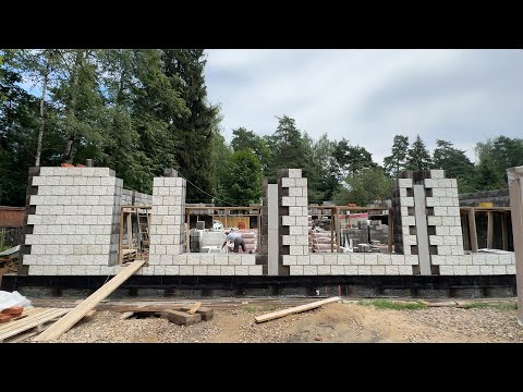 Видео: Строим ДОМ из КЕРАМЗИТОБЕТОНА. Понравился дом  РЕШИЛИ построить еще один.