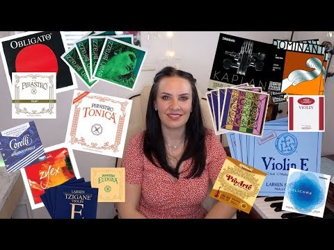 Видео: Какие струны купить? 16 брендов струн | Pirastro, D'Addario, Larsen, Dominants...