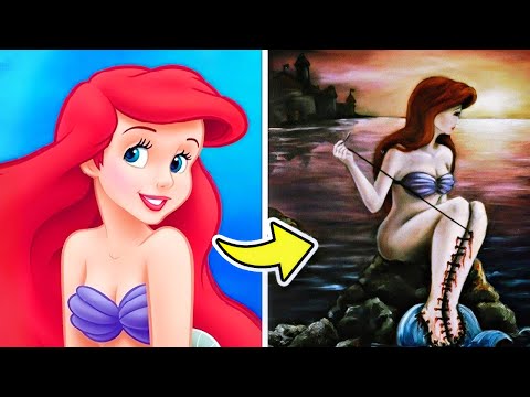 Видео: ИСТИННАЯ и ТРАГИЧЕСКАЯ история Ариэль (Русалочка)