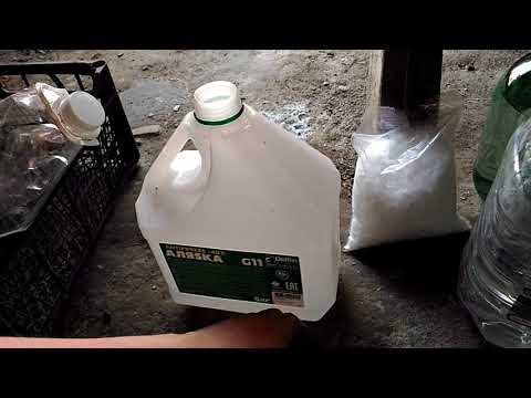 Видео: Щелочной аккумулятор. Часть-2.  Приготовление щелочи