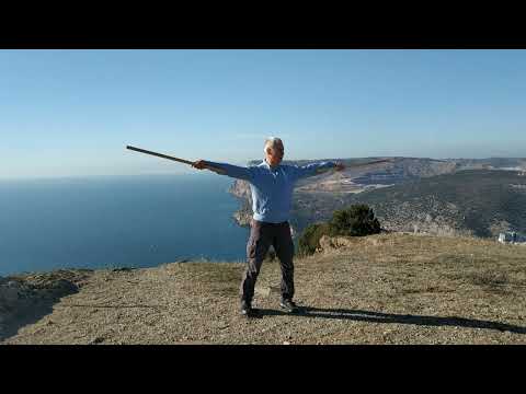 Видео: Две палки. Упражнения для координации движений. Методика Виток упражнения с гимнастическими палками.