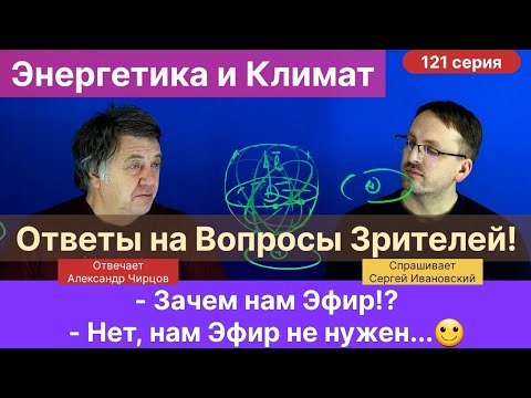 Видео: 121. Чирцов А.С.| Почему эфир не нужен. Проблемы климата и энергетики. Фантастика. Физики шутят.