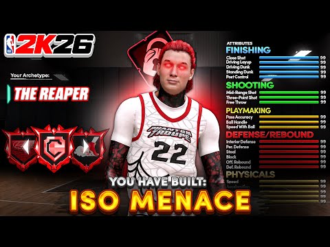 Видео: *НОВЫЙ* 6'6 2-WAY ISO MENACE — ЛУЧШИЙ ISO LOCK В NBA 2K26