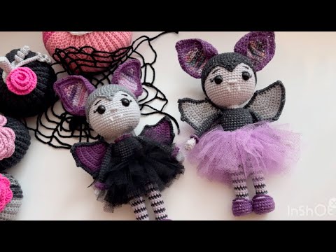Видео: Вязовлог|Осенний бум амигуруми|летучая мышь