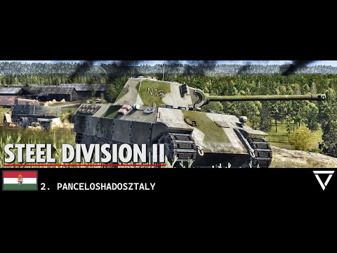 Видео: Steel Division II - Танковые бои на венгерских пантерах.