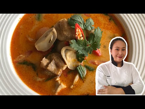 Видео: РЕЦЕПТ ТАЙСКОГО СУПА ТОМ ЯМ • Нежный вкус! • Курица Том Ям | ThaiChef food