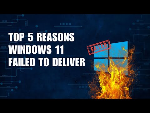Видео: Пять главных причин провала Windows 11