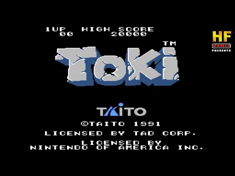 Видео: Toki. NES [No Damage Walkthrough / Прохождение без урона] NES | Денди | Dendy | НЕС | Famicom Games
