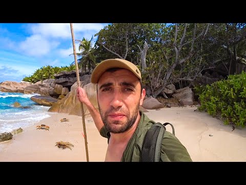 Видео: Выживание на Сейшелах [Часть-5] Ловля крабов Подводная охота