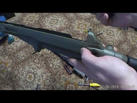 Видео: Установка обвеса FAB Defense на СКС часть1.