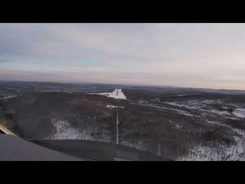 Видео: #Аэропорт #Тында. Амурская область. Заход и посадка Л410.