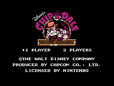 Видео: Полное прохождение Чип и Дейл (Chip 'n Dale Rescue Rangers) nes