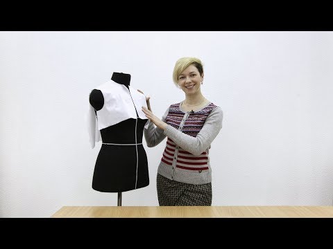 Видео: Моделирование кокетки плечевого изделия