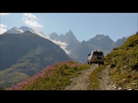 Видео: Верхняя Балкария. Перевал Чегетджара. Безенги. Перевал Думала. Эльтюбю. Перевал Актопрак.