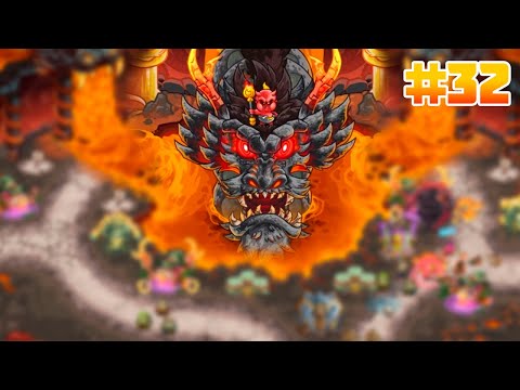 Видео: Лавовый дракон || Kingdom rush Alliance #32