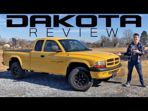 Видео: Dodge Dakota был одним из последних среднеразмерных грузовиков с двигателем V8.