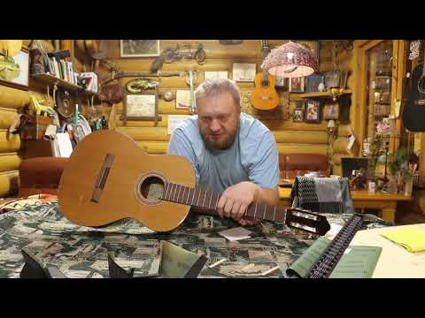 Видео: Гитара Сremona Strunal Classic Guitar Model 4855. Доработка фабричной гитары.