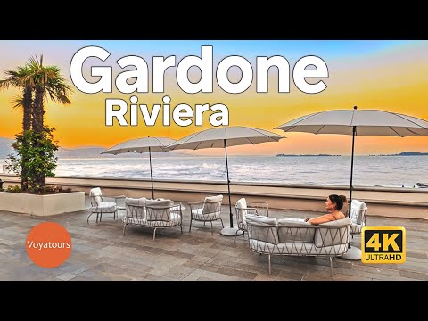 Видео: Gardone Riviera - Самое Элегантное Место На Озере Гарда, Италия (4K UHD)