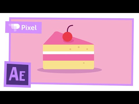 Видео: Анимируем торт в After Effects | уроки для новичков