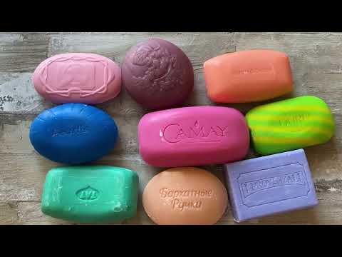 Видео: ASMR Soap cutting | Soap Carving|Резка мыла