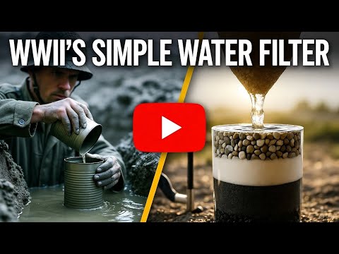 Видео: Самодельный песчаный фильтр, превративший грязь в питьевую воду