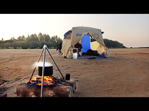 Видео: РЫБАЛКА С БАТЕЙ: ПАЛАТКА, КОСТЁР, УХА! 3 ДНЯ НА БЕРЕГУ. МЫ ЖДАЛИ ЭТУ РЫБАЛКУ!
