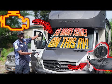 Видео: RV WINNEBAGO — Двигатель теряет мощность и горит индикатор DEF (ЧАСТЬ 1) Проблемы Sprinter RV