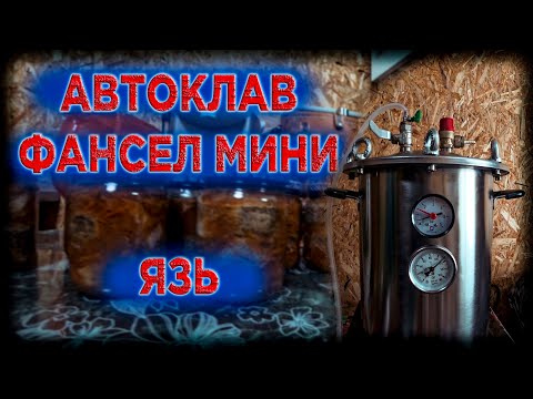 Видео: Язь в татарском соусе автоклав Фансел мини