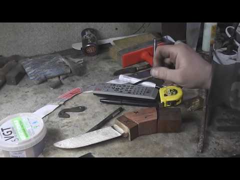 Видео: очередной нож охотника