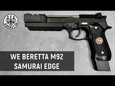 Видео: WE BERETTA M92F SAMURAI - ОБЗОР И ТЕСТ GGBB ПИСТОЛЕТА (РЕСТАЙЛ ВИДЕО 2022г.)