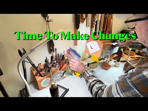 Видео: Грядут перемены / Давайте лучше организуемся #кожевенноедело #инструментыдлякожевенногоделия #раб...