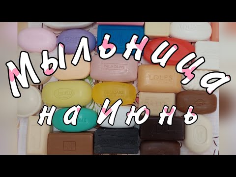 Видео: Мыльница на Июнь 🌾🌸🧼❤️