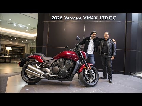 Видео: «Yamaha VMAX 1700cc 2026 года — возвращение зверя! 😱 Раскрыты непревзойденная мощность и дизайн!»
