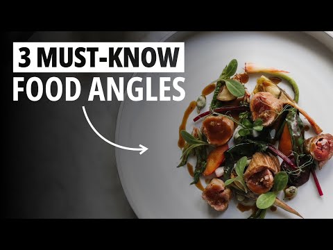 Видео: Три лучших ракурса для аппетитной фуд-фотографии