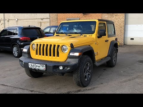 Видео: Jeep Wrangler JL на минималочках - игрушка мажора за 2.6 млн рублей.